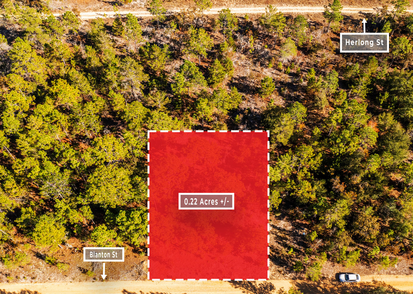 The Blanton Retreat | 0.22 Acre Wooded Haven