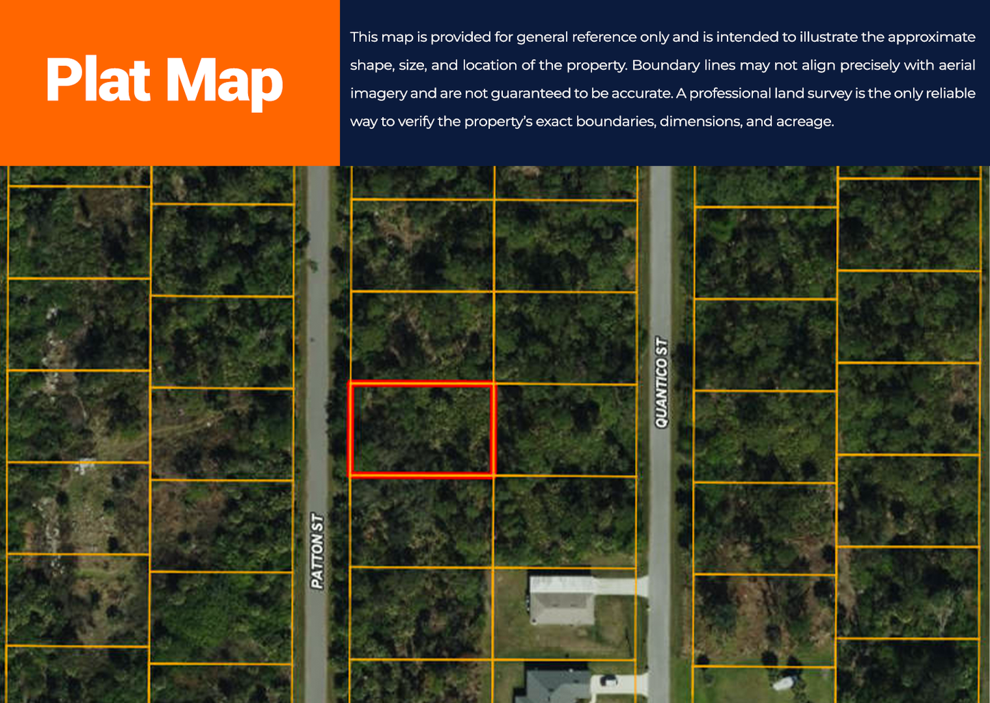 0.23 Acres on Patton St in Port Charlotte | Charlotte County, FL Land for Sale