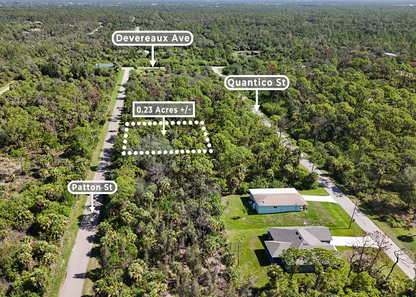 0.23 Acres on Patton St in Port Charlotte | Charlotte County, FL Land for Sale