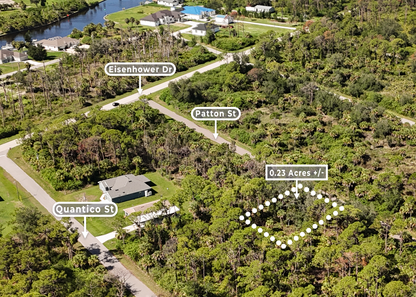0.23 Acres on Patton St in Port Charlotte | Charlotte County, FL Land for Sale