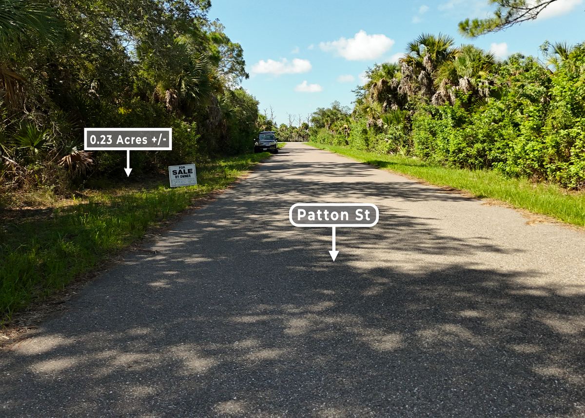 0.23 Acres on Patton St in Port Charlotte | Charlotte County, FL Land for Sale