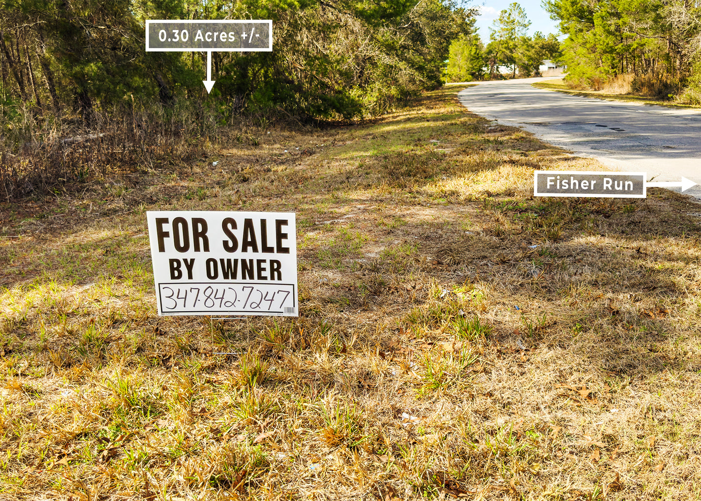 The Fisher Run Corner | 0.30 Acre Development Site in Marion County,FL.