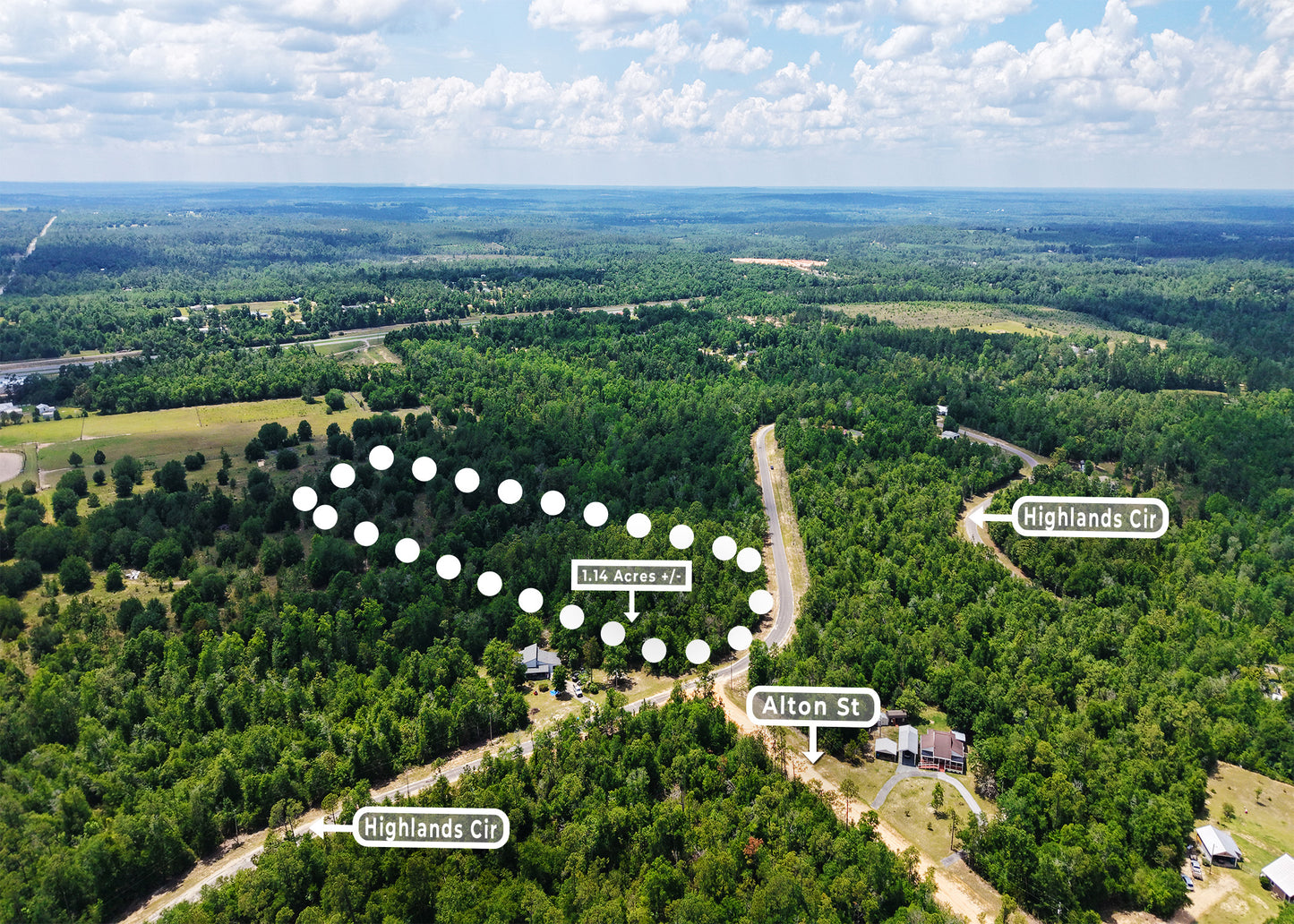 1.14 Acres | Compass Lake Hills | Jackson County | $19,897