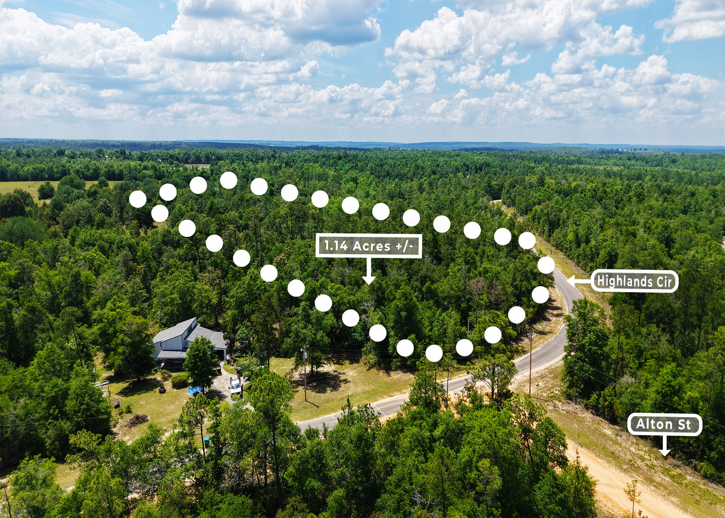 1.14 Acres | Compass Lake Hills | Jackson County | $19,897