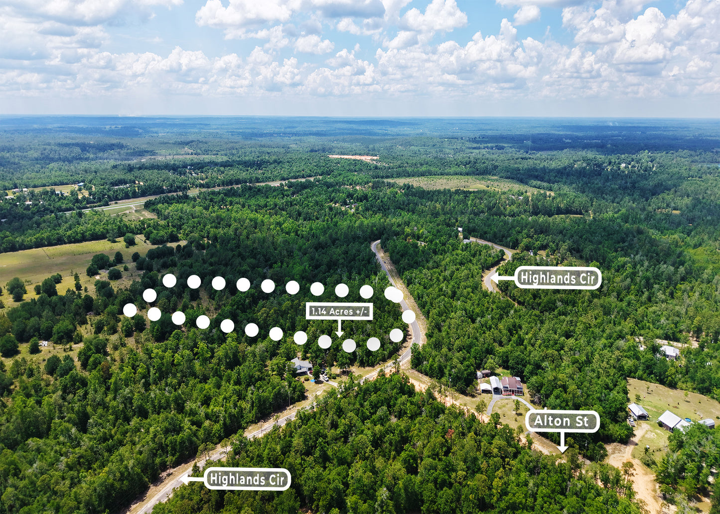 1.14 Acres | Compass Lake Hills | Jackson County | $19,897