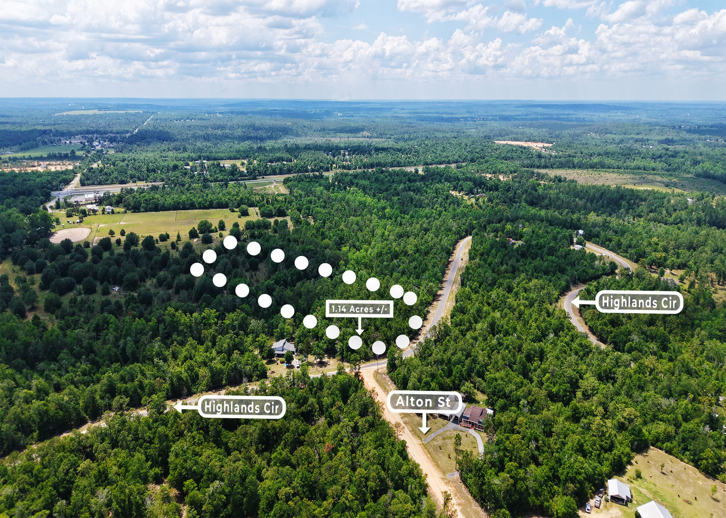 1.14 Acres | Compass Lake Hills | Jackson County | $19,897