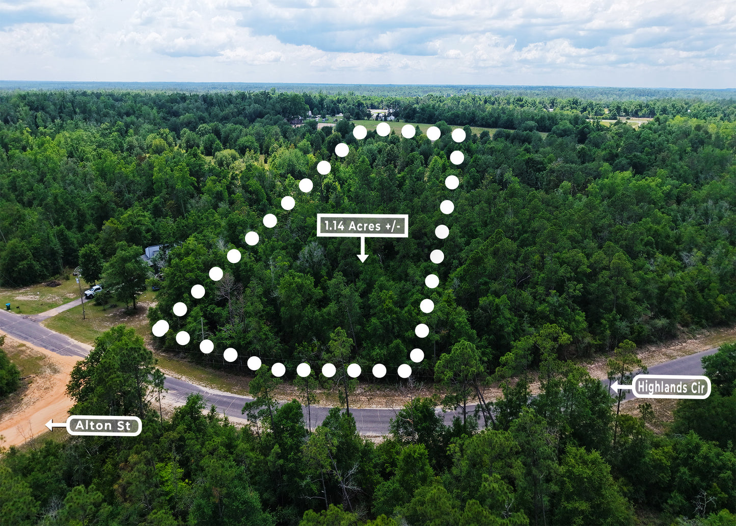 1.14 Acres | Compass Lake Hills | Jackson County | $19,897