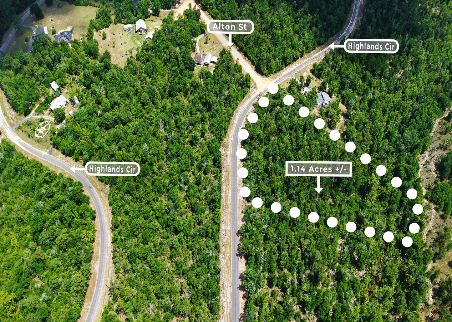 1.14 Acres | Compass Lake Hills | Jackson County | $19,897