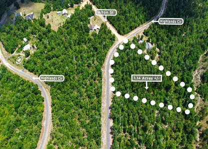 1.14 Acres | Compass Lake Hills | Jackson County | $19,897