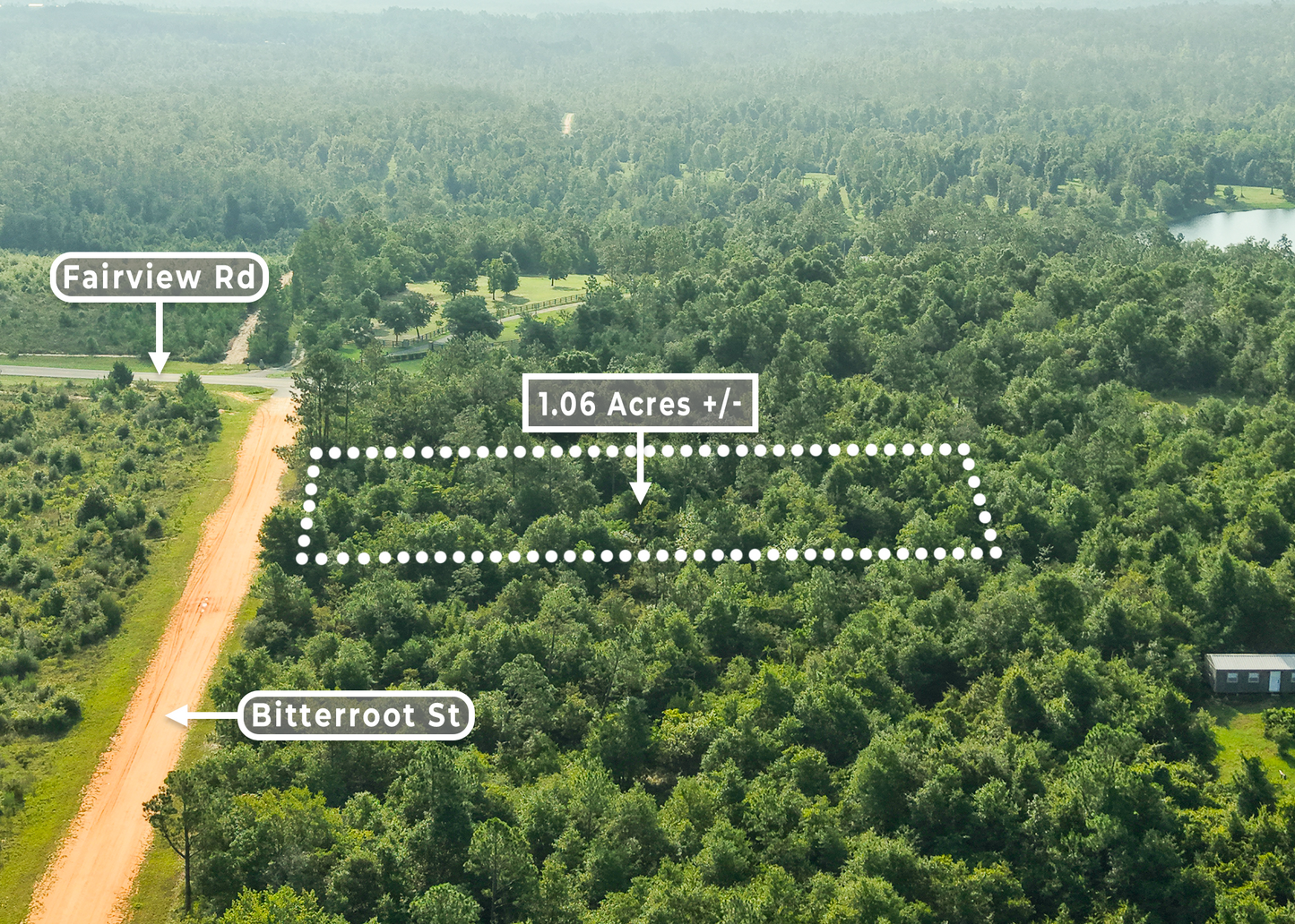 1.06 Acres on Bitterroot St in Compass Lake Hills | Jackson County, FL Land for Sale