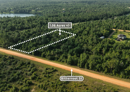 1.06 Acres on Bitterroot St in Compass Lake Hills | Jackson County, FL Land for Sale