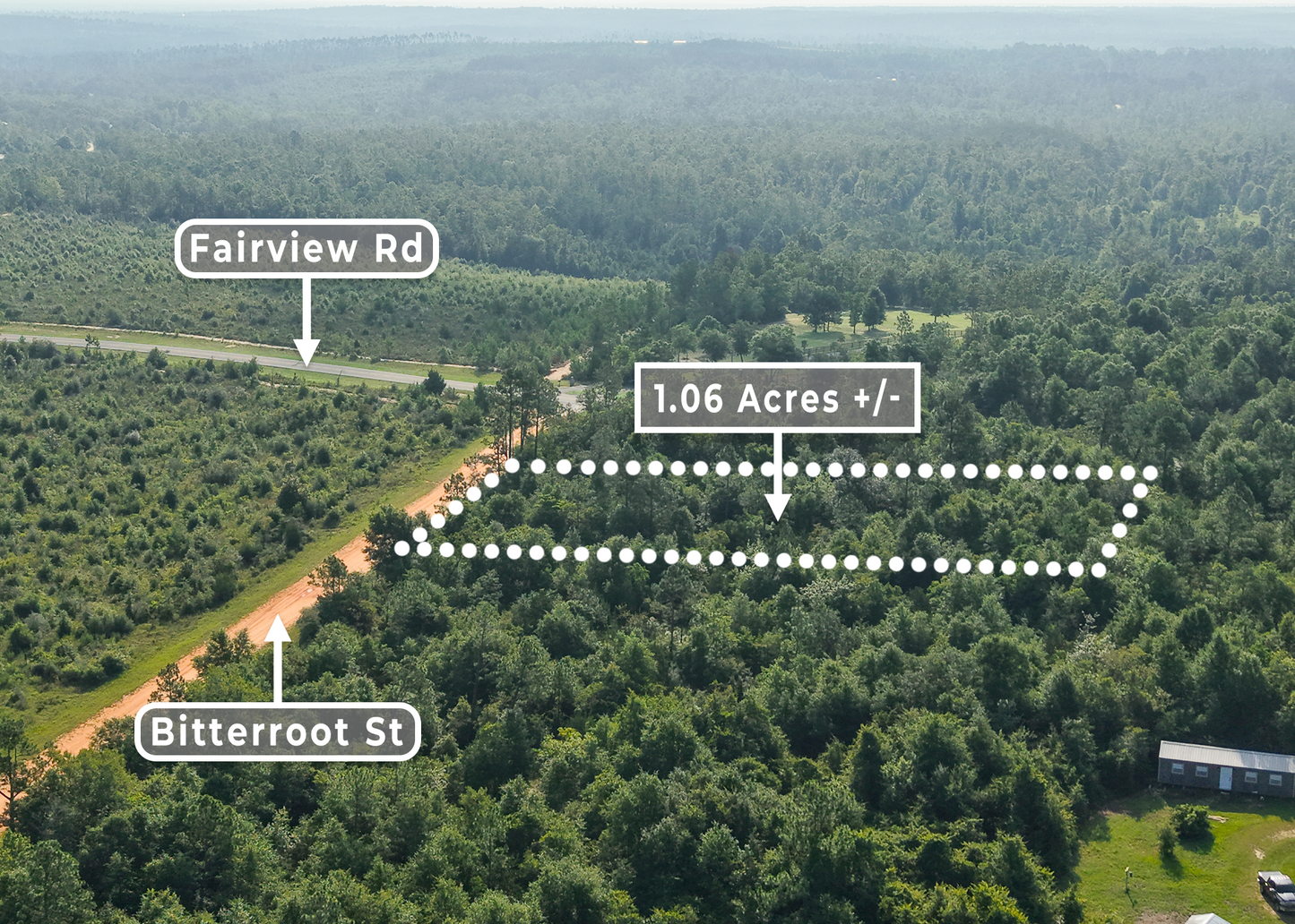 1.06 Acres on Bitterroot St in Compass Lake Hills | Jackson County, FL Land for Sale