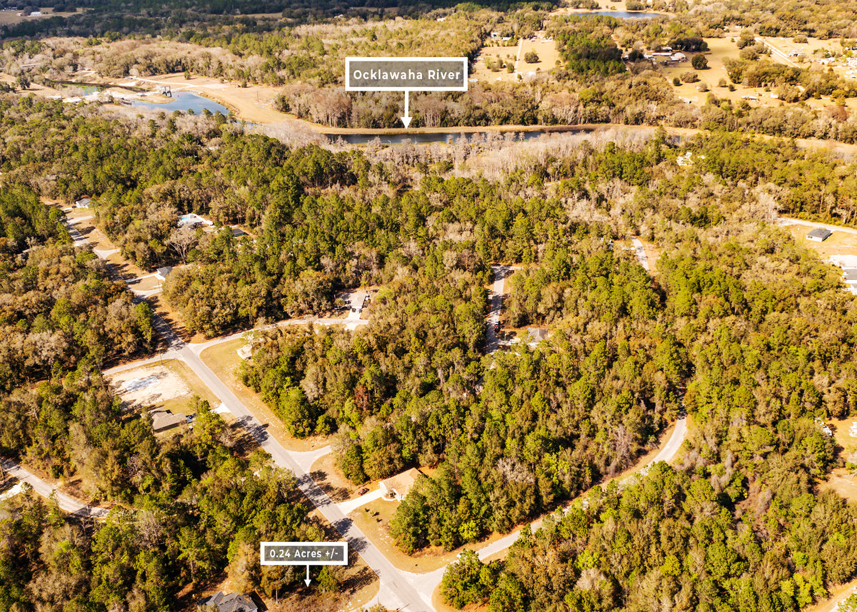 The Sequoia Loop Corner | 0.24 Acre Lake District Site in Marion County FL.