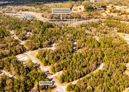 The Sequoia Loop Corner | 0.24 Acre Lake District Site in Marion County FL.