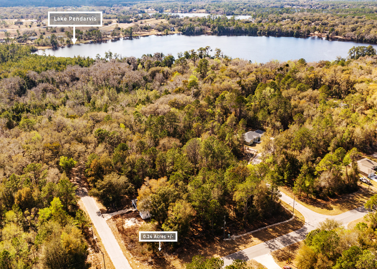 The Sequoia Loop Corner | 0.24 Acre Lake District Site in Marion County FL.