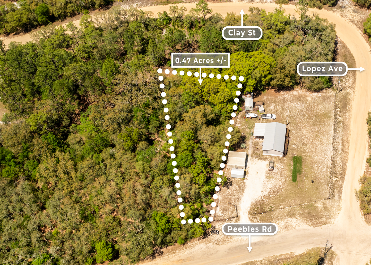 0.47 Acres on Peebles Rd, Interlachen | Putnam County, FL Land for Sale