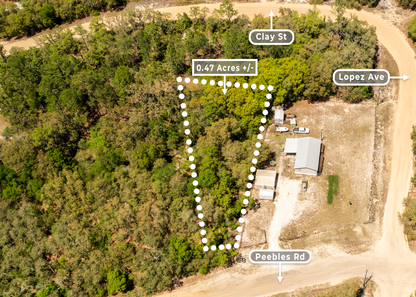 0.47 Acres on Peebles Rd, Interlachen | Putnam County, FL Land for Sale