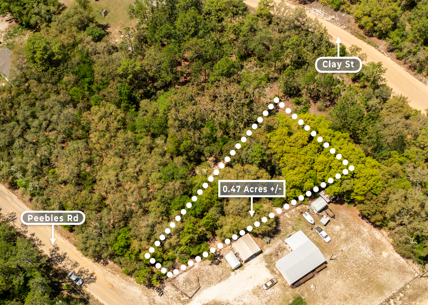 0.47 Acres on Peebles Rd, Interlachen | Putnam County, FL Land for Sale