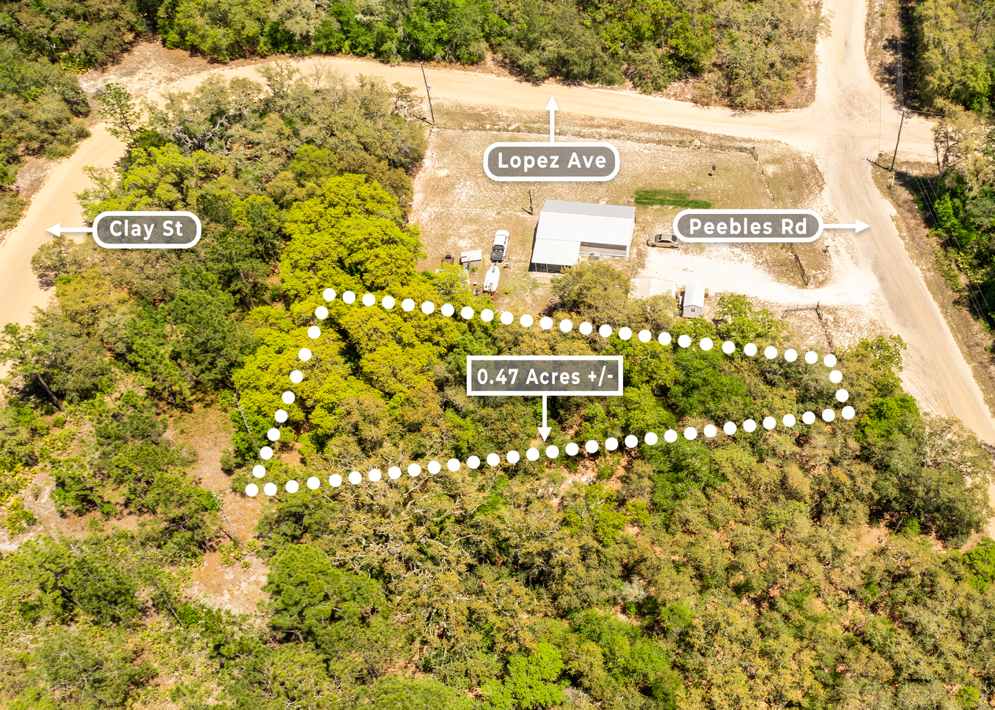 0.47 Acres on Peebles Rd, Interlachen | Putnam County, FL Land for Sale