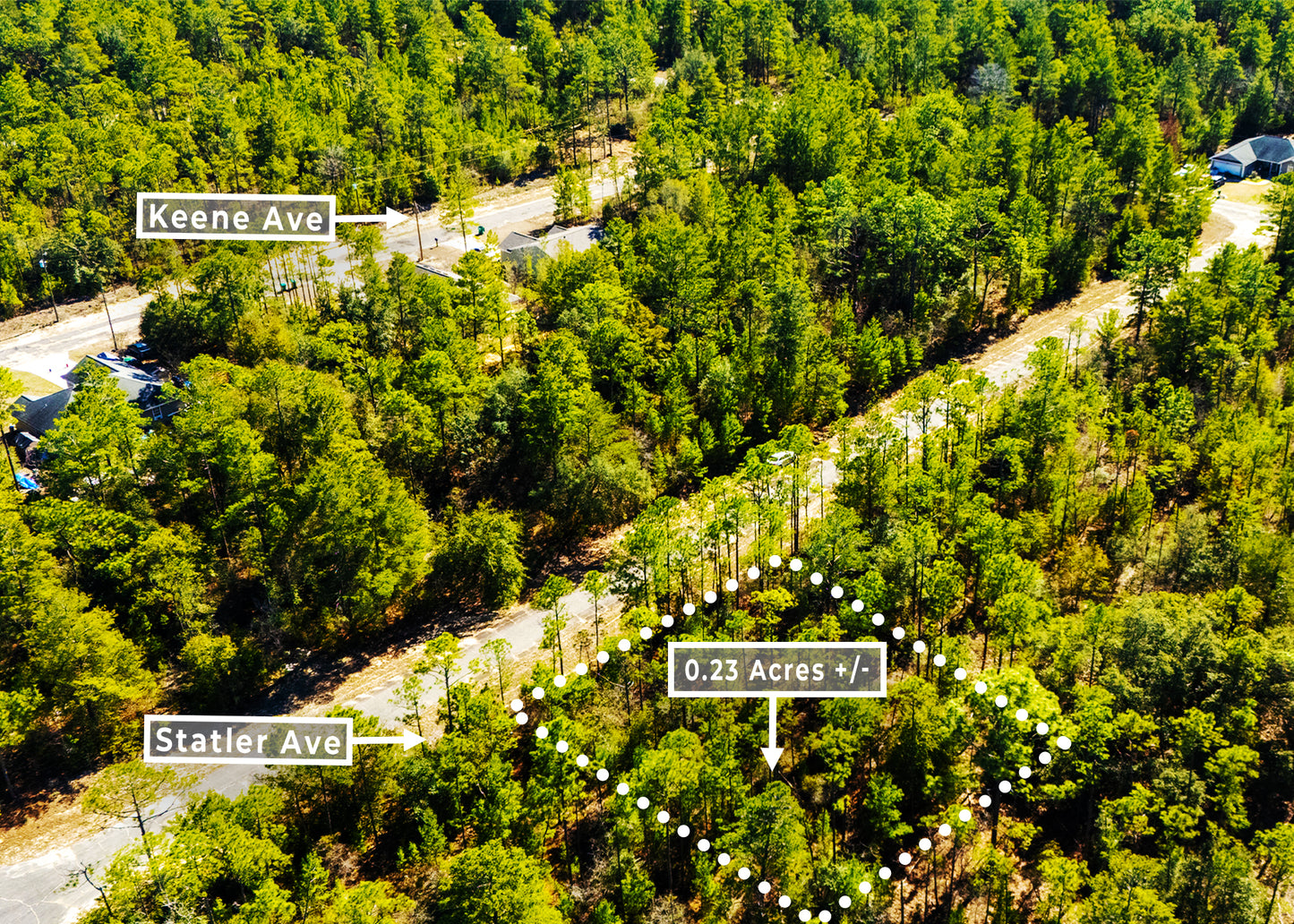 0.23 Acres on Rockford Circle — Paved Road Access in Sunny Hills,Chipley Washington County
