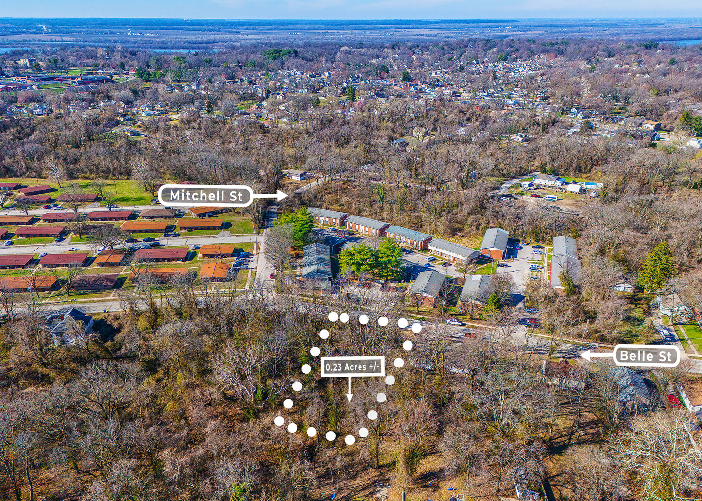 THE BELLE STREET PARCEL | 0.23 ACRE RESIDENTIAL INFILL IN ALTON, IL