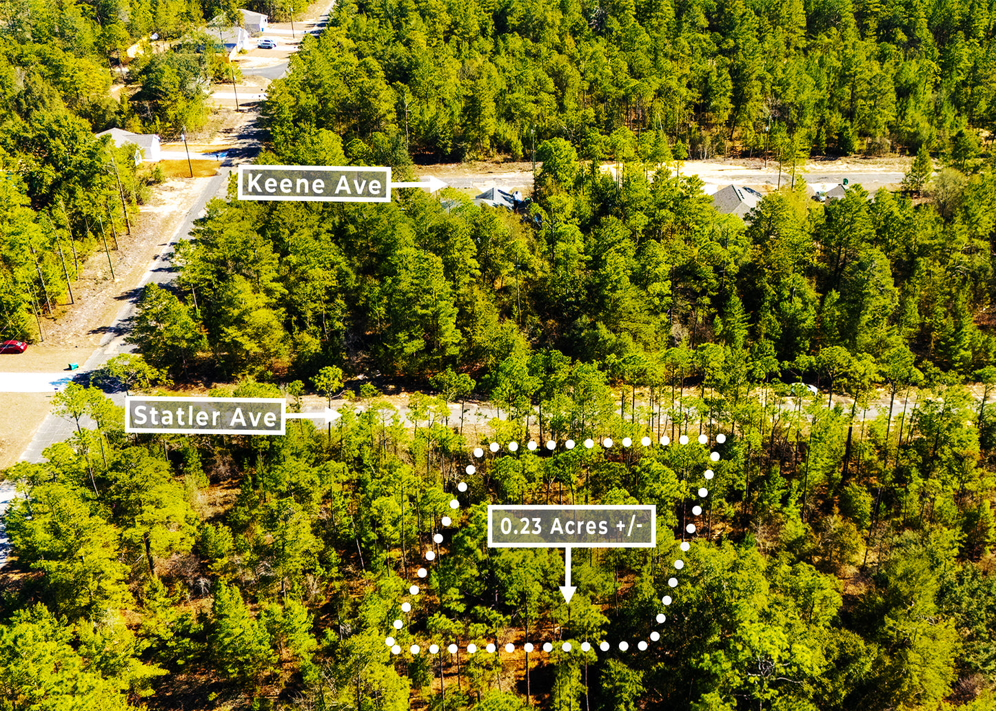 0.23 Acres on Rockford Circle — Paved Road Access in Sunny Hills,Chipley Washington County